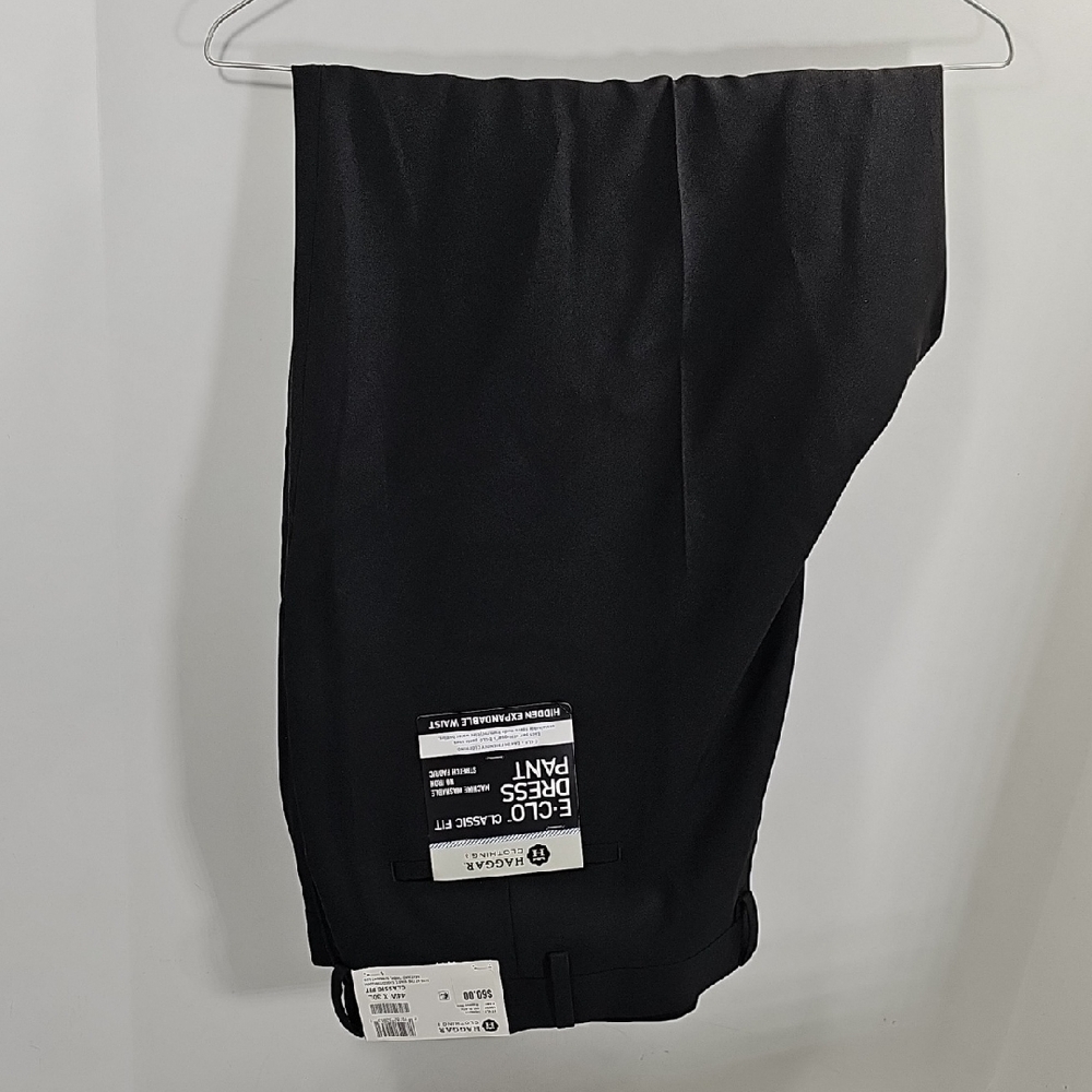 Haggar Classic Black Trousers